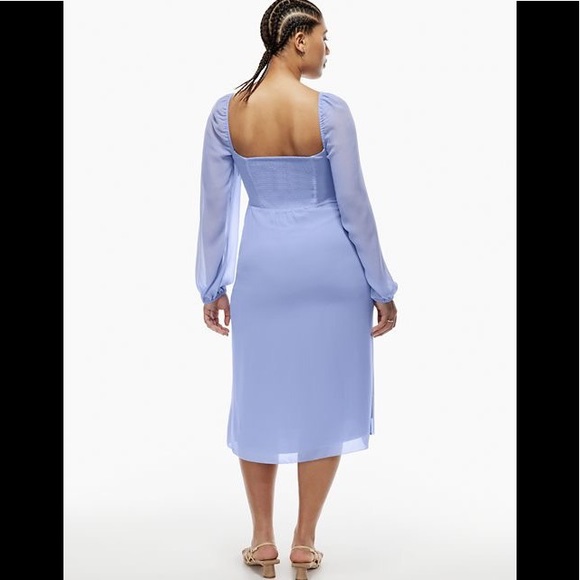 Aritzia Wilfred Jacqueline Dress Soft Iris - Picture 5 of 11